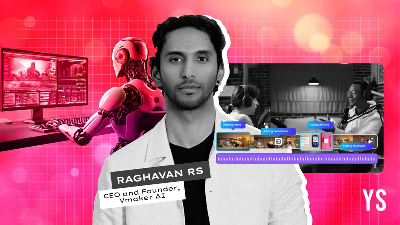 Raghavan RS, CEO and Co-founder, Vmaker AI