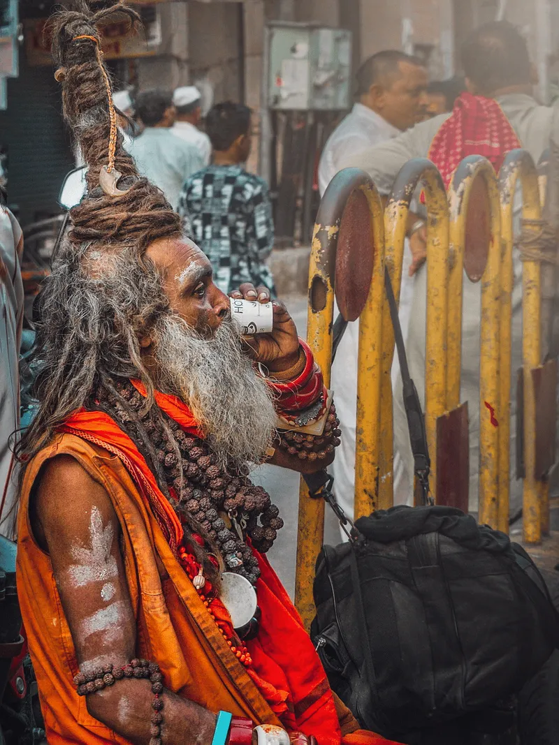 Sadhu on Assi Ghat, Varanasi