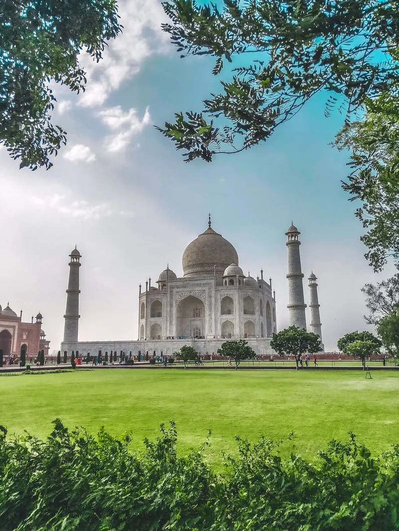 The Taj Mahal in Agra