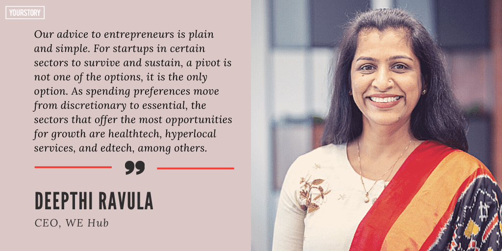 Deepthi Ravula, WE Hub, Pivot and Persist