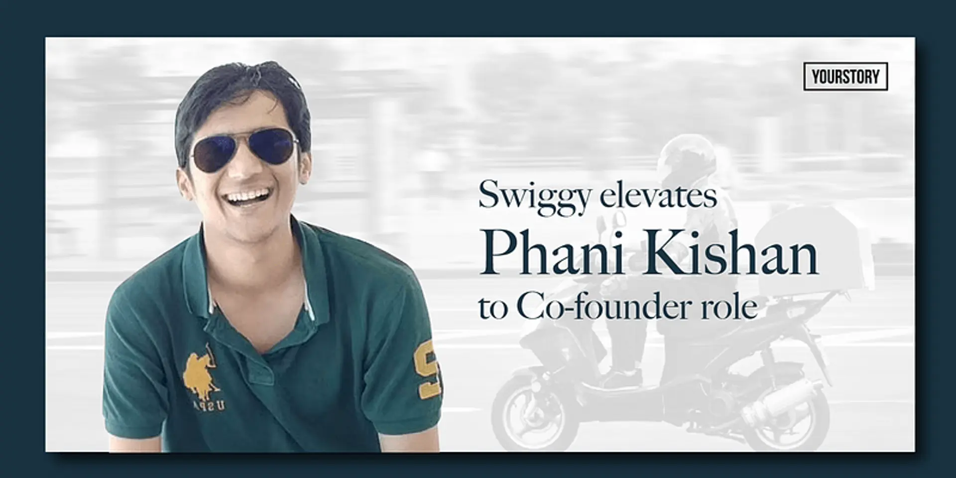 Swiggy elevates Phani Kishan to co-founder in "ode to a Swiggster" who helped enable the foodtech startup's journey