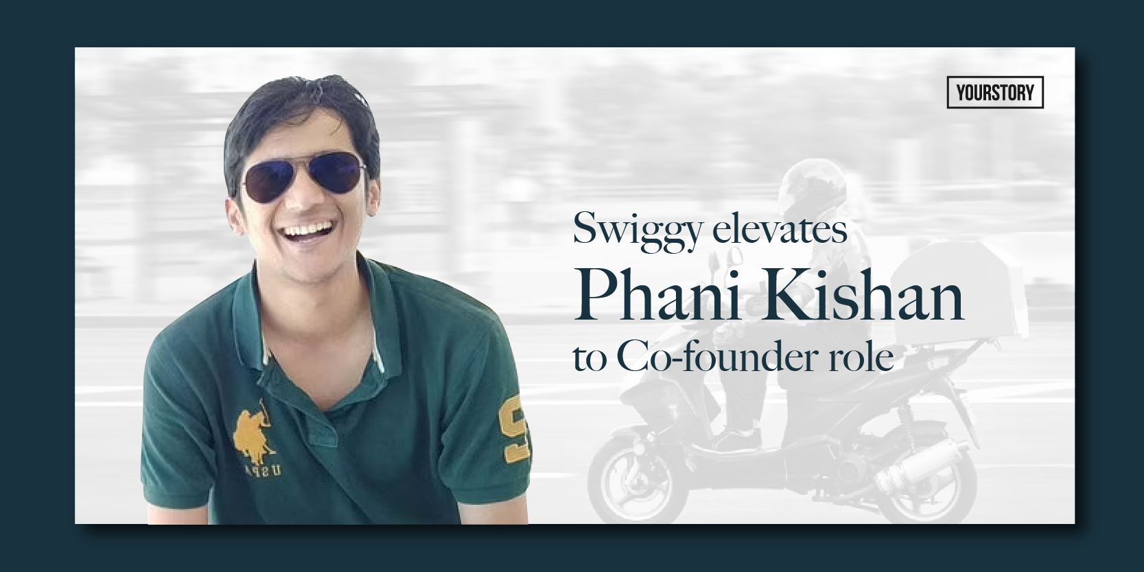 Phani Kishan, Swiggy, startup, co-founder