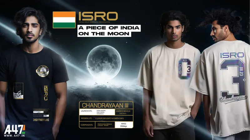 D2C brand, A47 ISRO Merchandise T-shirts 