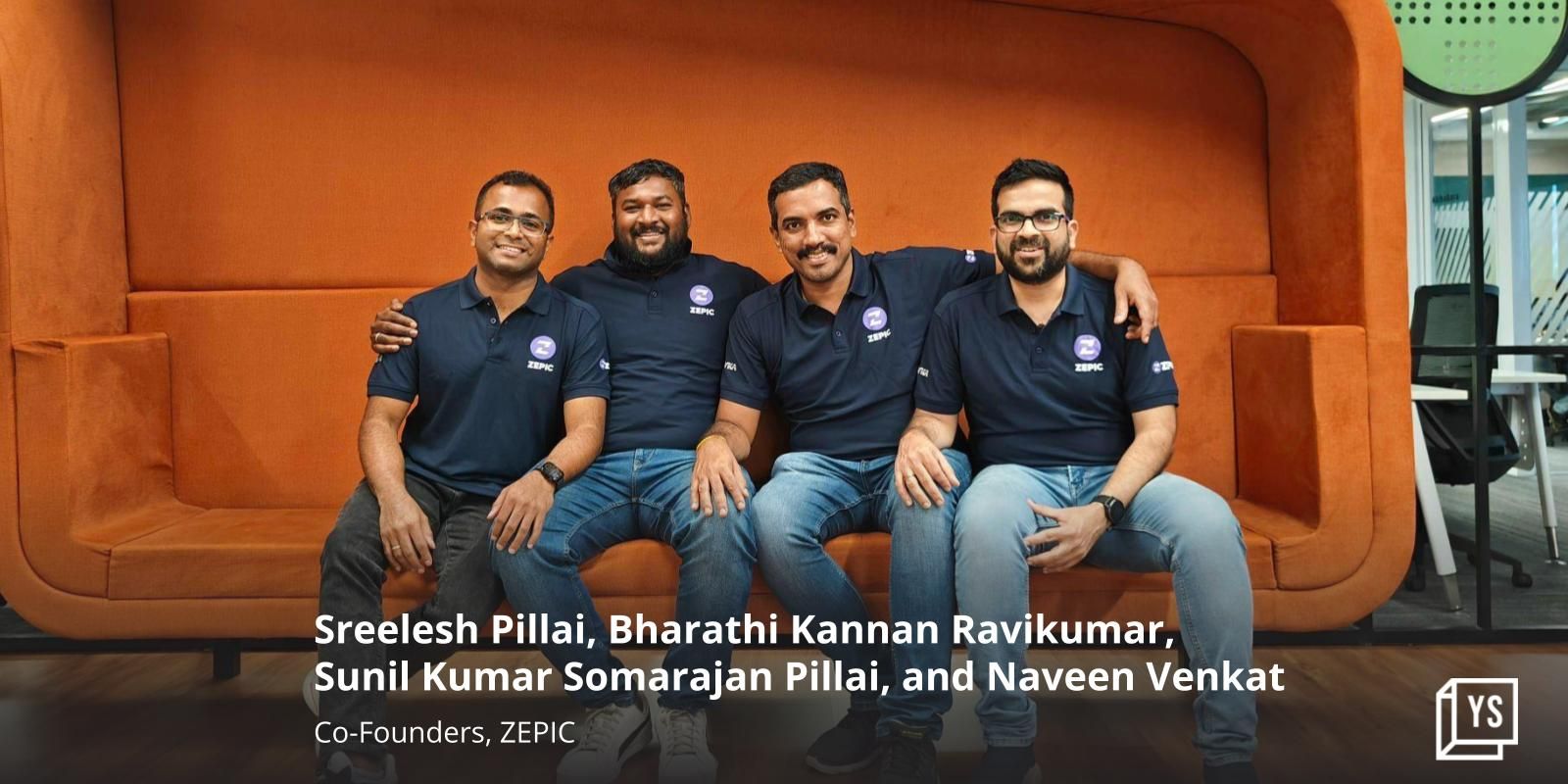 Zepic, Sreelesh Pillai, Bharathi Kannan Ravikumar,  Sunil Kumar Somarajan Pillai, and Naveen Venkat