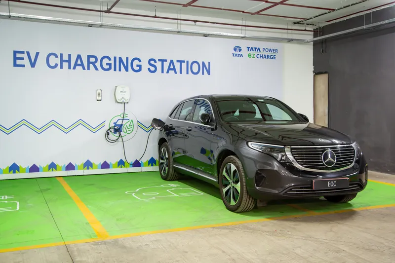 EV charging station by Tata Power