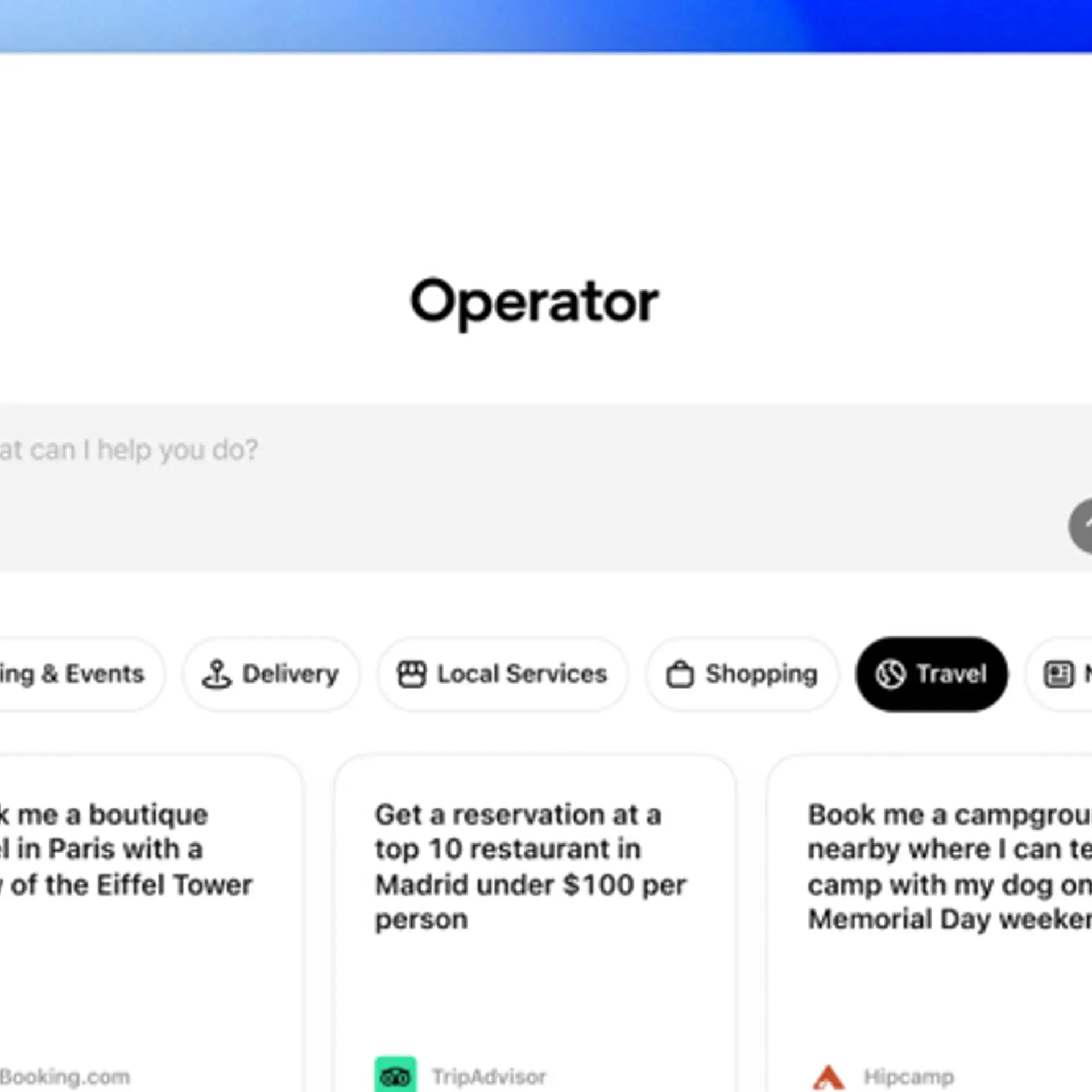 OpenAI rolls out Operator, an AI agent for autonomous web-based tasks