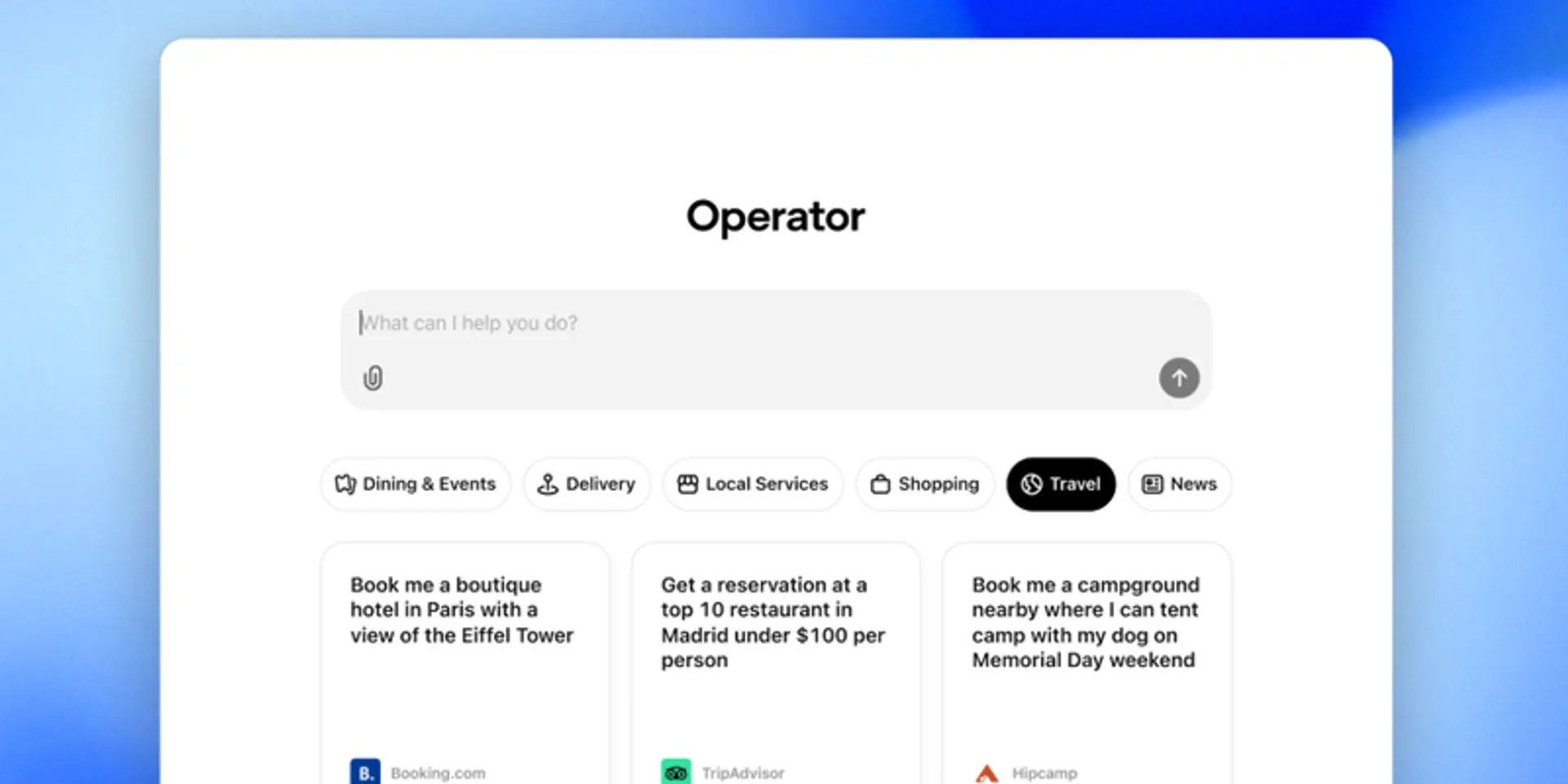 OpenAI rolls out Operator, an AI agent for autonomous web-based tasks