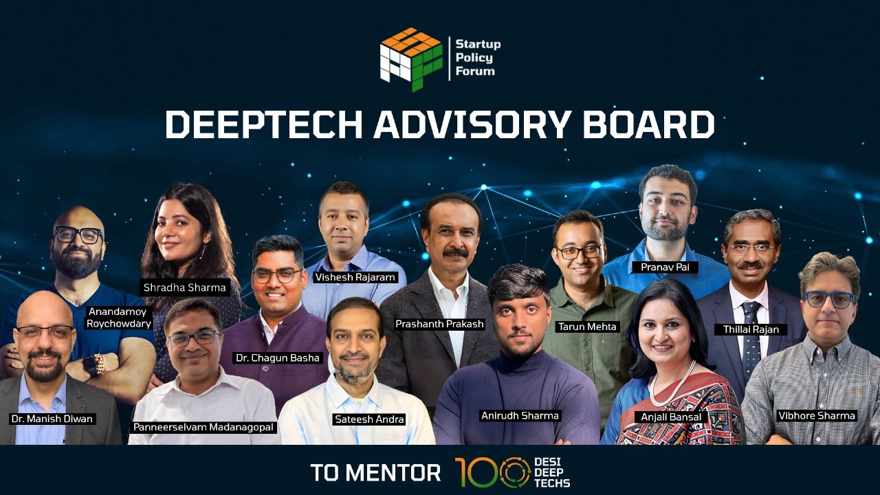 Startup Policy Forum launches advisory board to guide deeptech ventures