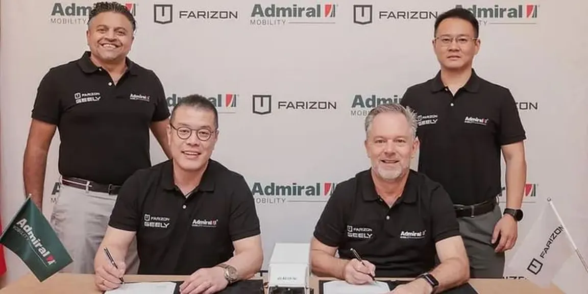 Admiral Mobility partners with China's Geely Farizon  New Energy Commercial Vehicle Group