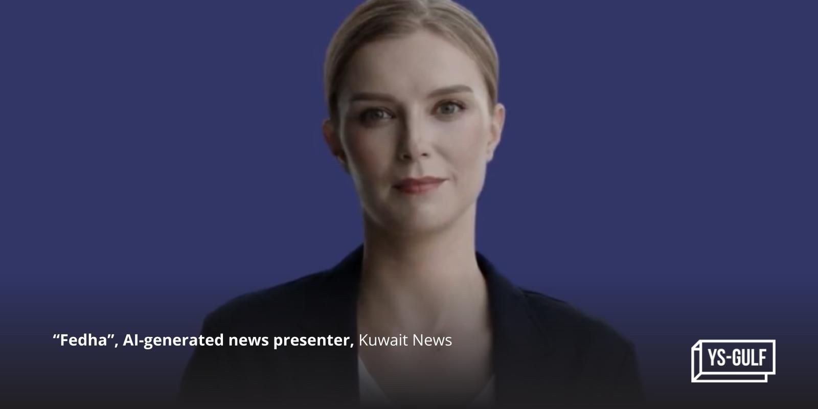 Kuwaiti media outlet unveils AI news presenter Fedha 