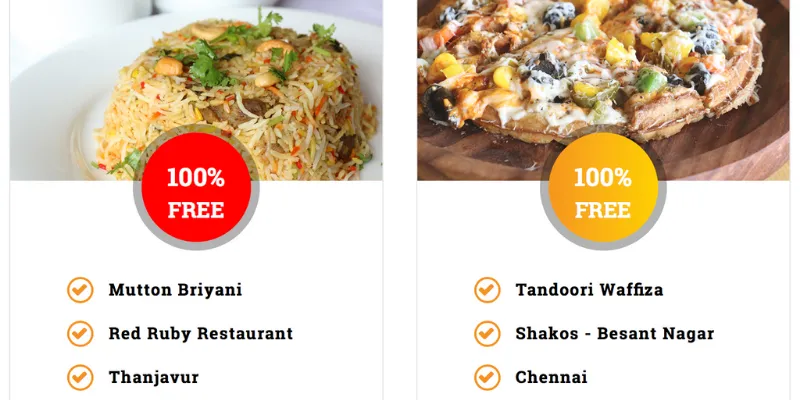 free meal voucher, free food voucher, Thanjavur, food coupon