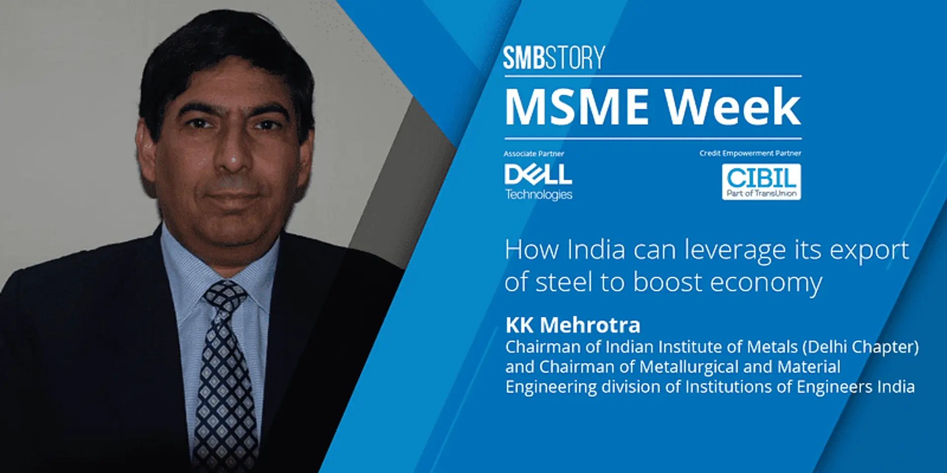 MSME Week: How India can leverage its export of steel to boost economy
