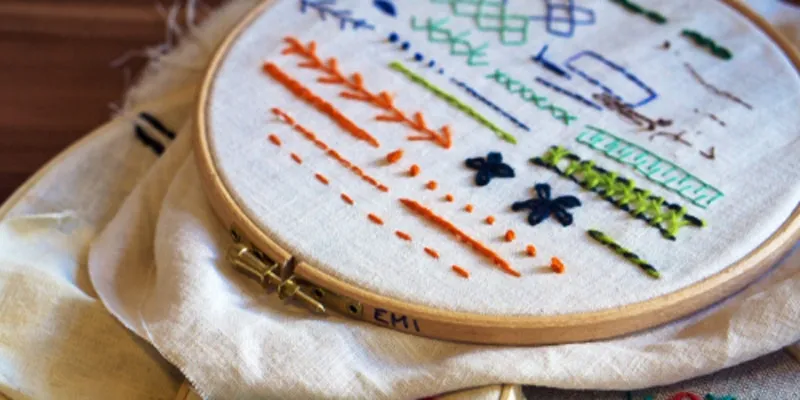 Needle embroidery