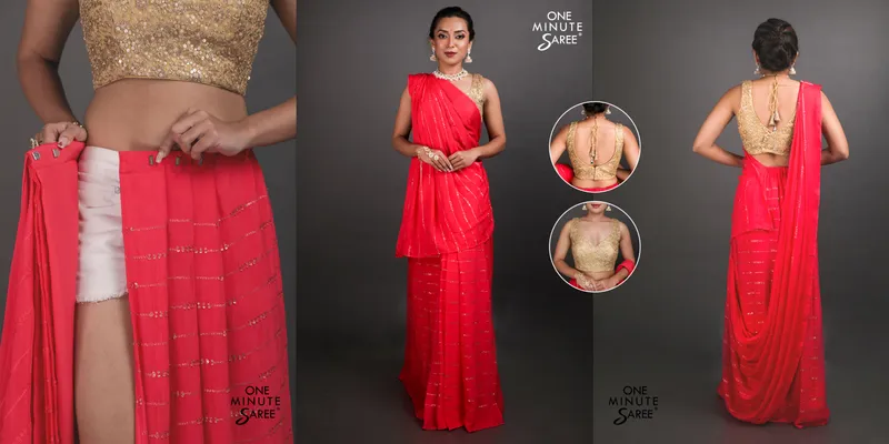 Meet the entrepreneur simplifying draping through One Minute Saree