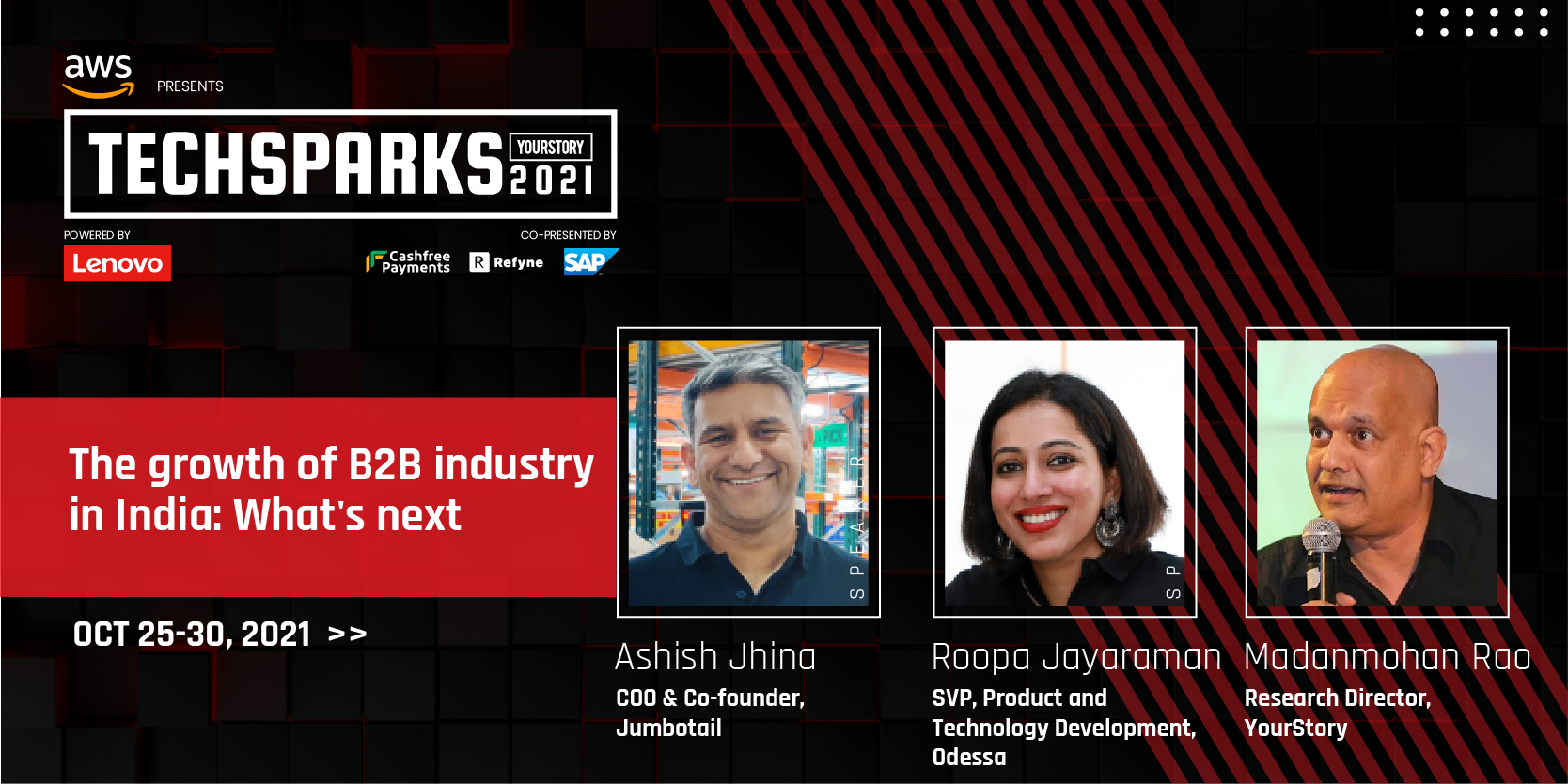 Entrepreneurs discuss the future of Indian B2B industry at TechSparks 2021