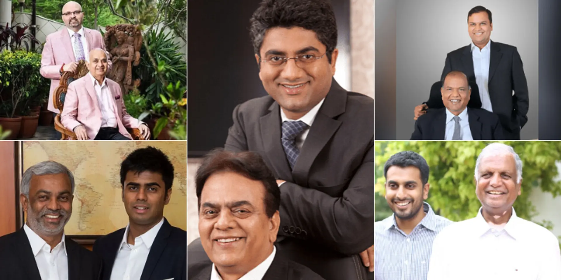Father-son duos who have successfully established multi-crore business empires together