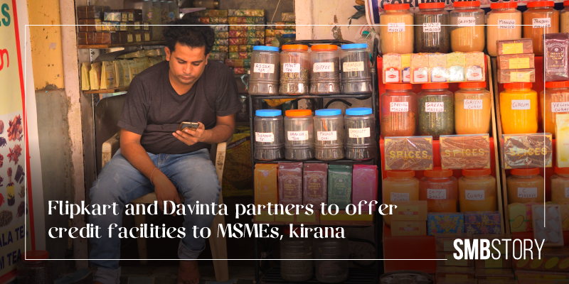 Flipkart Wholesale, SME lending startup Davinta partner to offer credit facility to MSMEs, kiranas