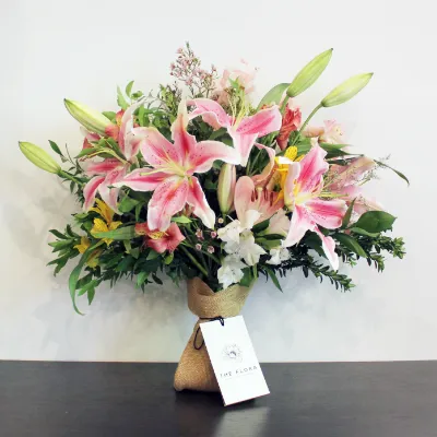 The Flora's Lily Delight arrangement
