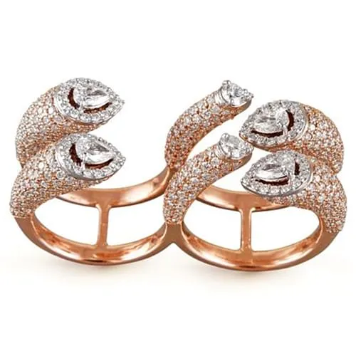 two finger ring