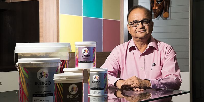 Starting with Rs 1 lakh, this chemical engineer built a Rs 625Cr revenue brand and took it to IPO: the story of Indigo Paints
