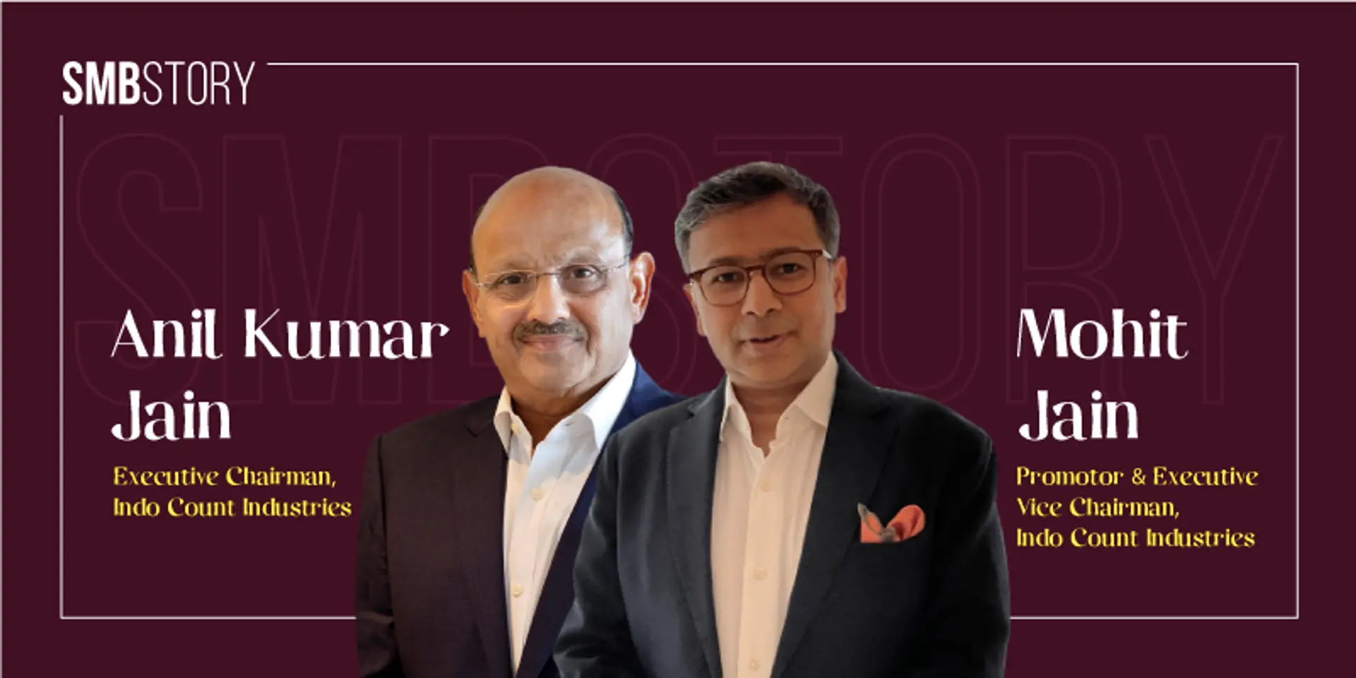 This father-son duo built their cotton yarn spinning unit into a profitable textile business with Rs 2,552 Cr net sales