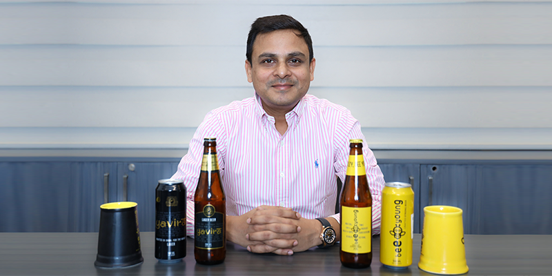 This beerpreneur brewed Rs 25 Cr turnover in just 6 months with his beer brand