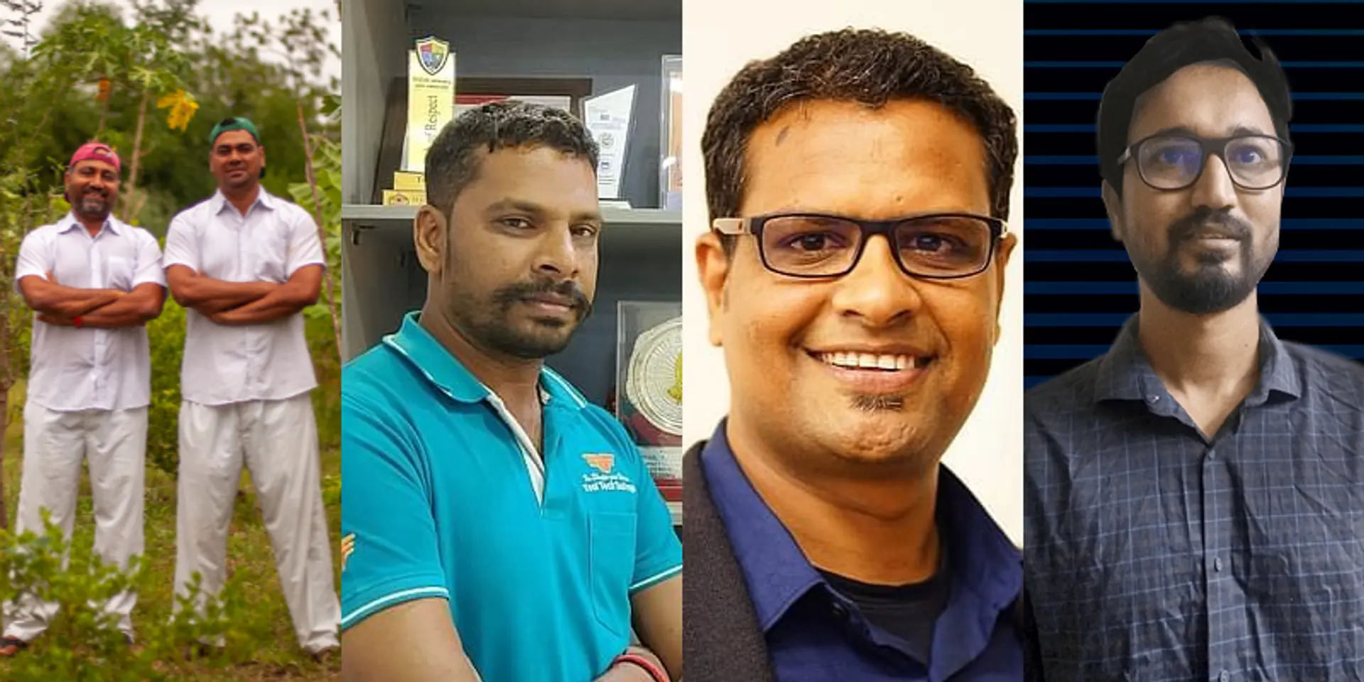 How these farmers' sons defied all odds to build successful businesses