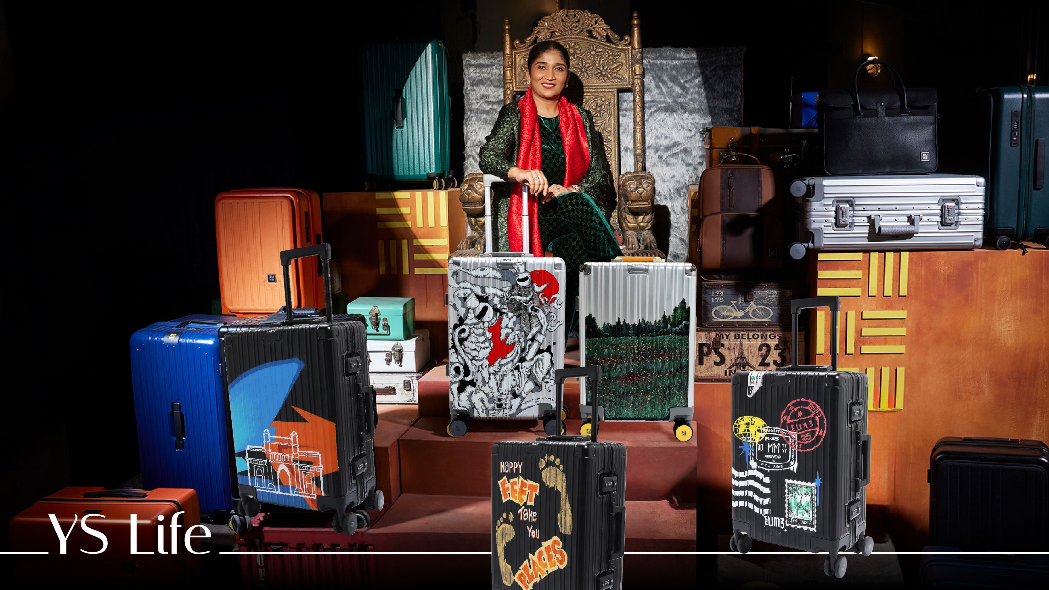 Artistic expression meets wanderlust: EUME launches limited edition collectable hand-painted luggage