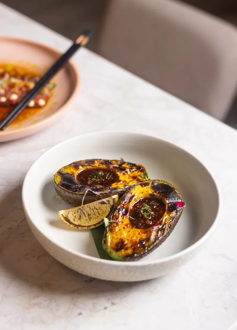 Flame-Kissed Avocado