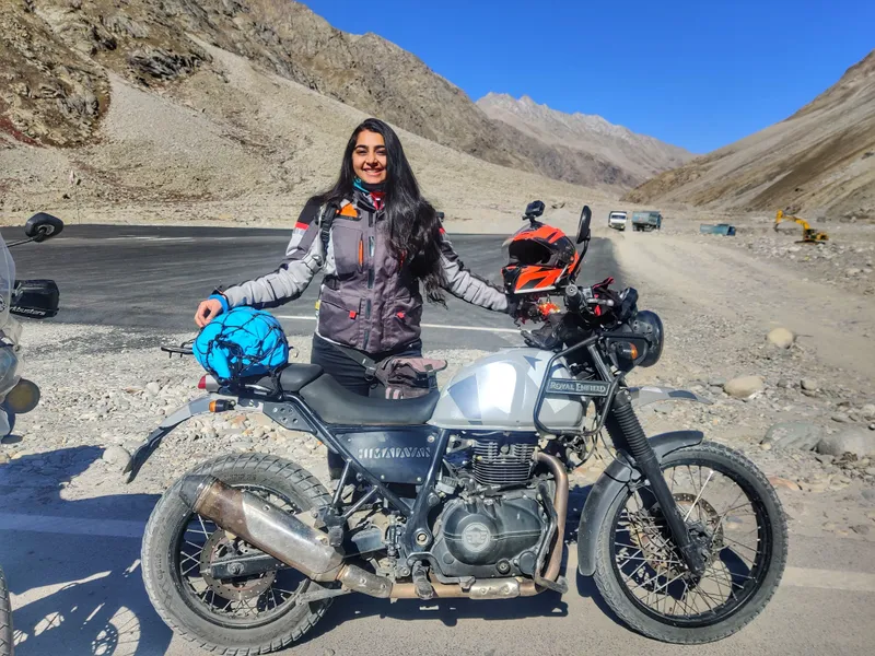 women biker