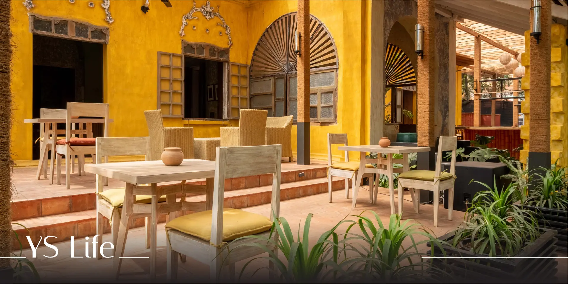 125-year-old villa-turned-restaurant Maai takes you back into time with its menu and decor