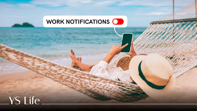 Unplug from work