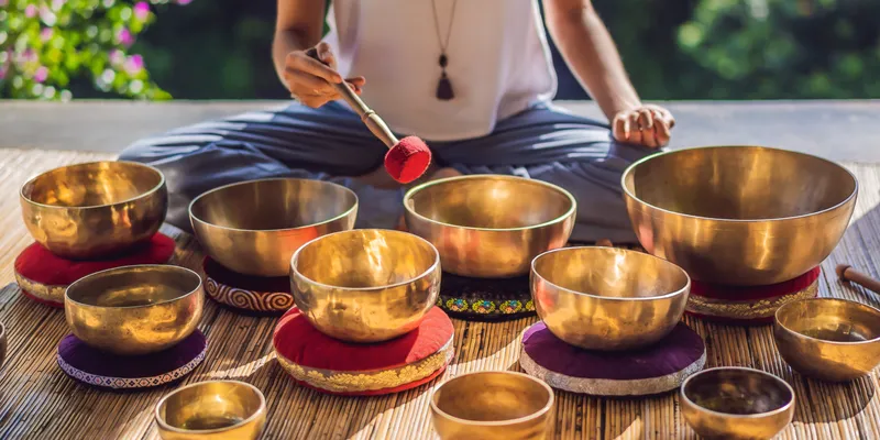 Tibetan singing bowl