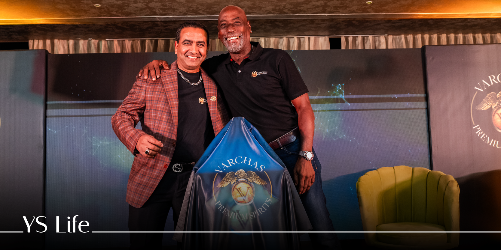 With cricket legend Viv Richards as its brand ambassador, Varchas Whiskey makes India debut 