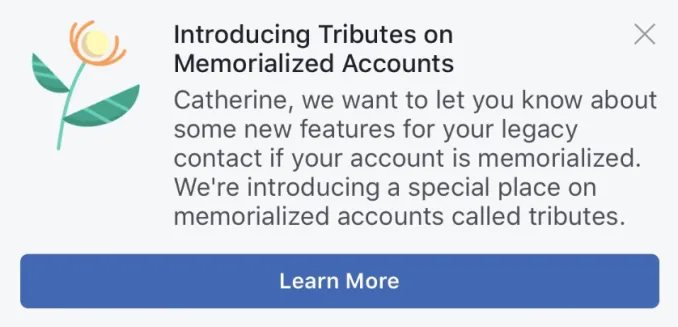 FB Memory Tributes