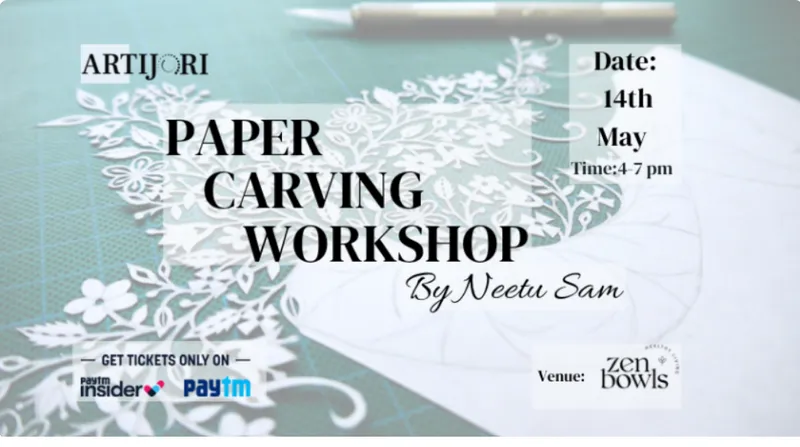 Paper Carving workshop