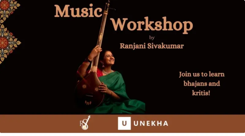 Carnatic Music Workshop By Ranjani Sivakumar