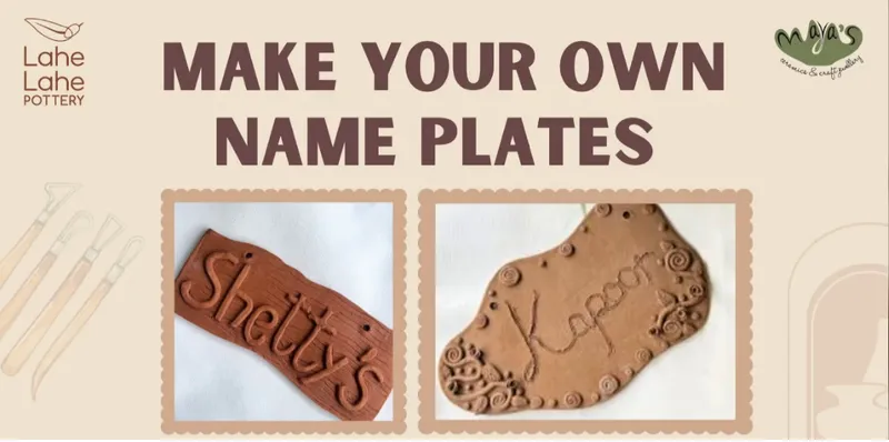 Make your own name plates