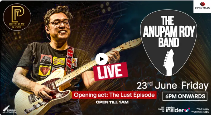 The Anupam Roy Band Live