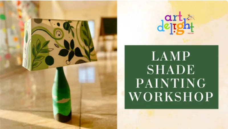 Lampshade painting workshop