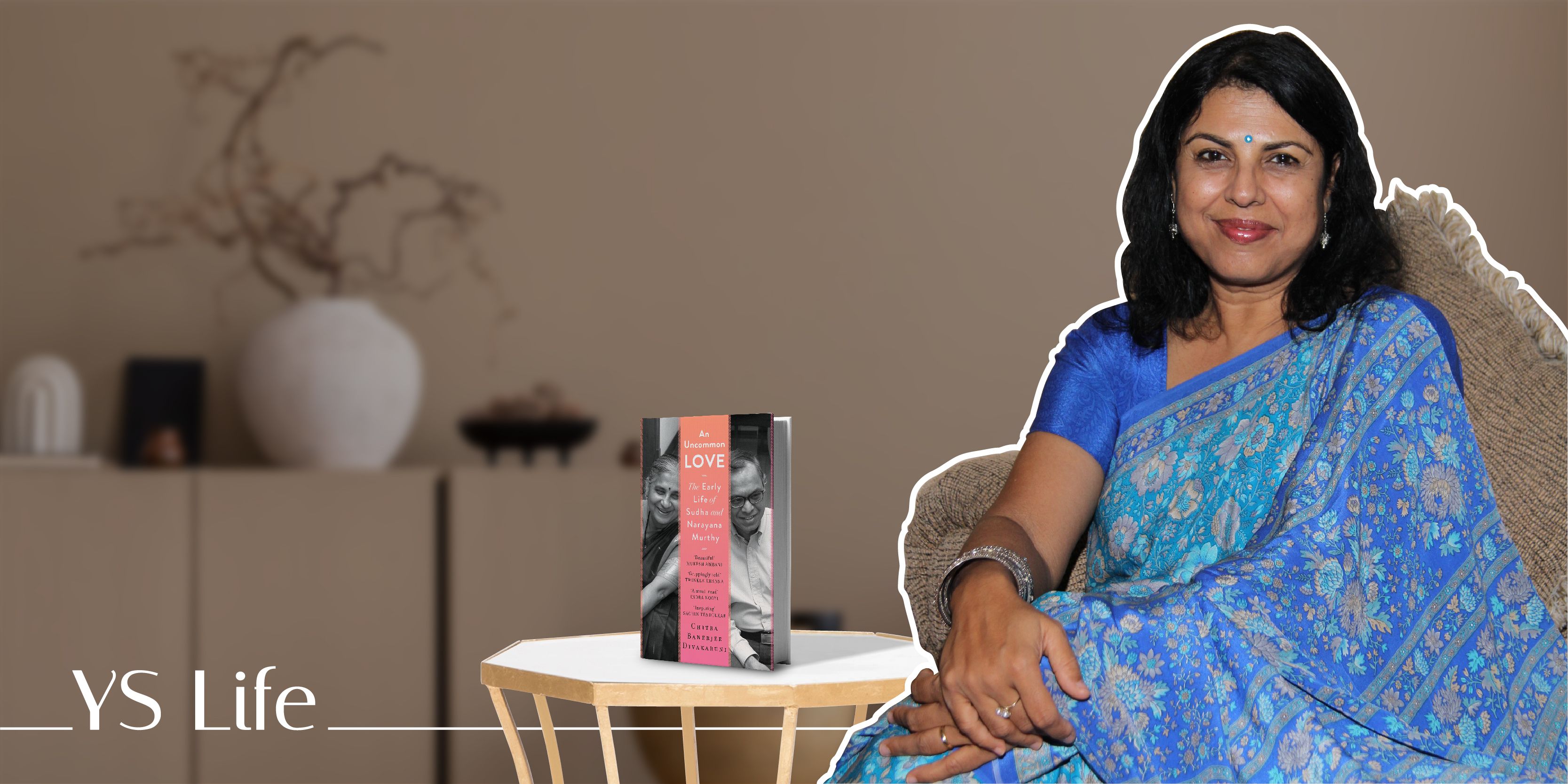 Author Chitra Banerjee Divakaruni traces the inspiring early life of Sudha and Narayana Murthy in her new book
