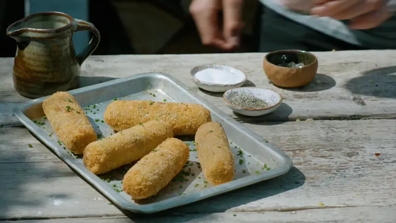 Welsh Food Glamorgan sausages