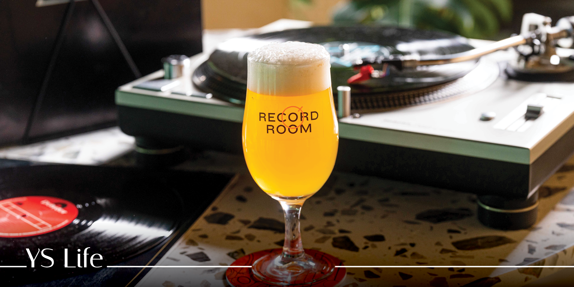 At Record Room, indulge in a unique blend of music, beer, and food