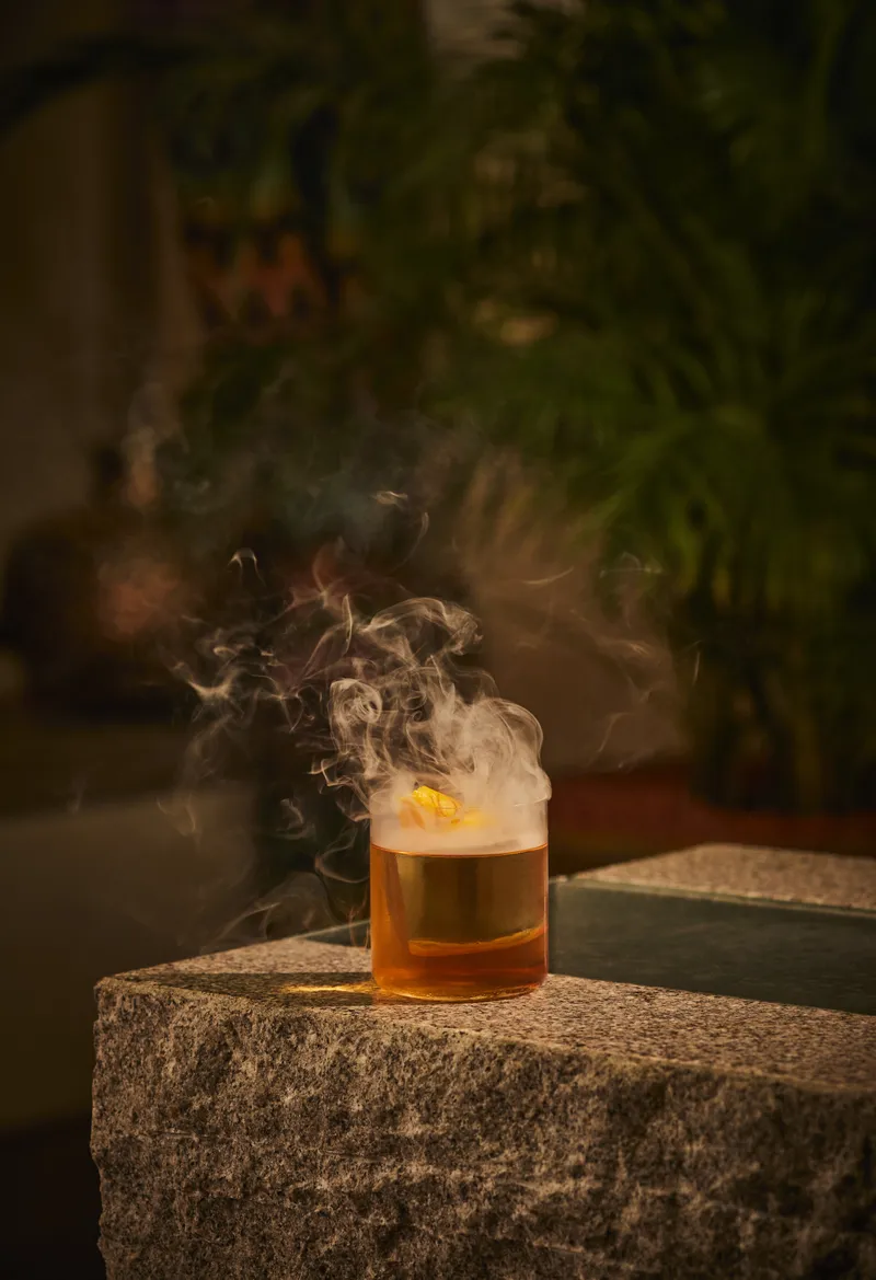 Masala Whisky cocktail