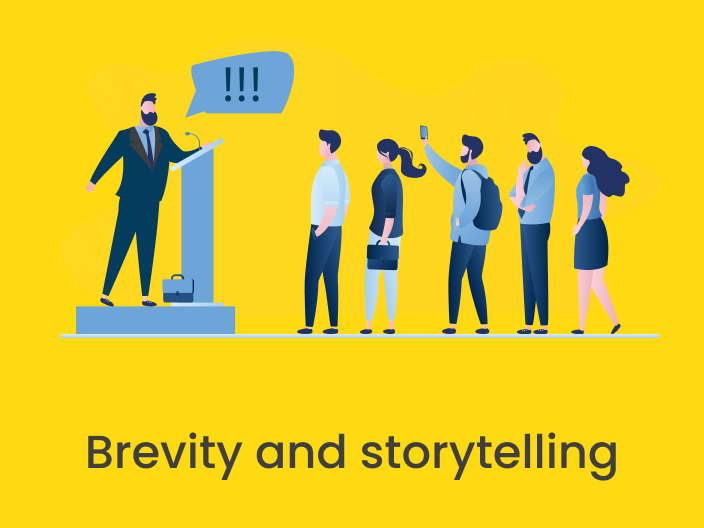 Brevity and storytelling
