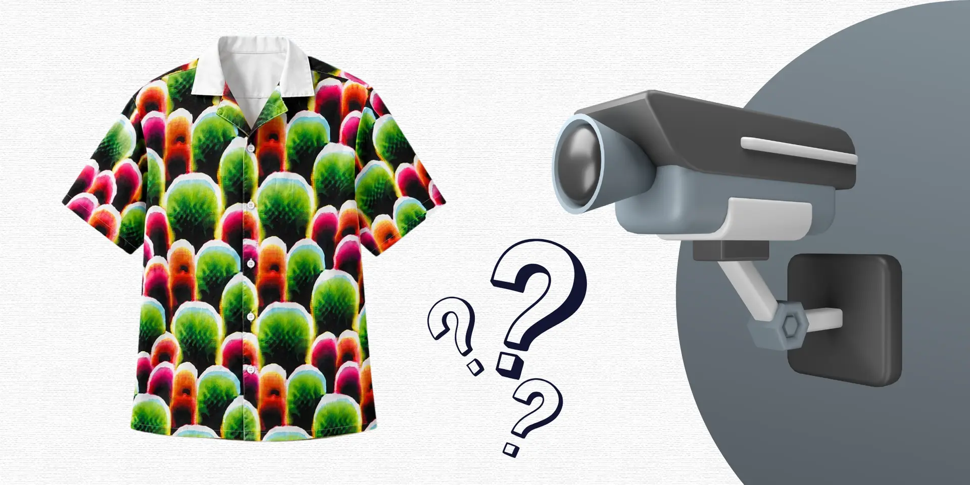 This Hawaiian shirt can trick AI surveillance cameras