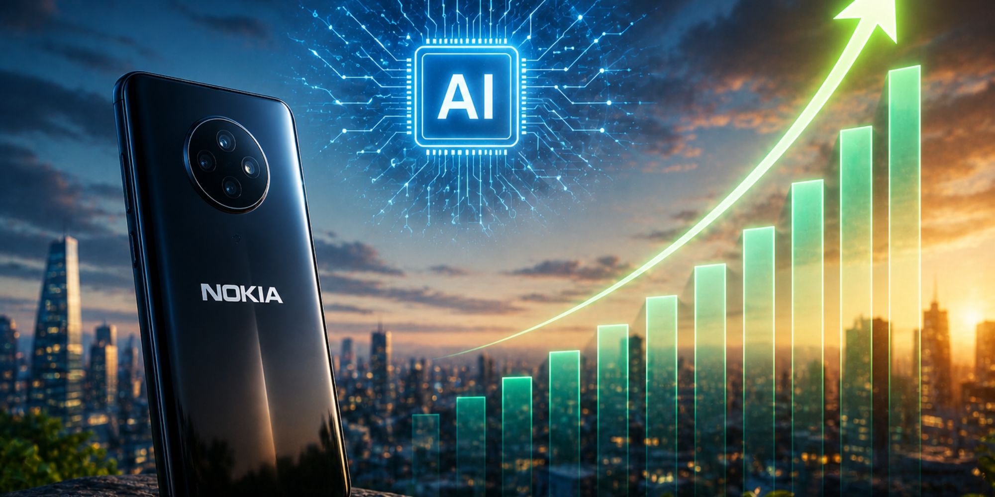 Nokia’s AI Pivot Sparks a Stunning 140% Stock Rally