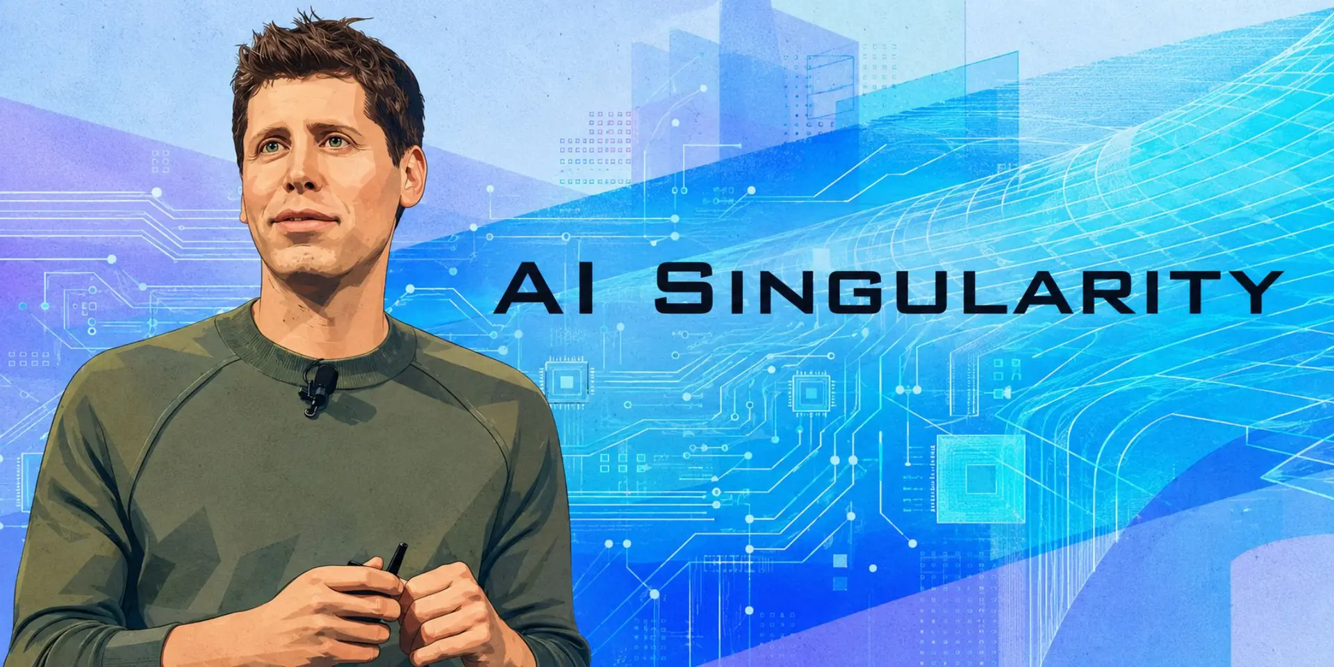 Sam Altman says we are now living in the age of the AI singularity