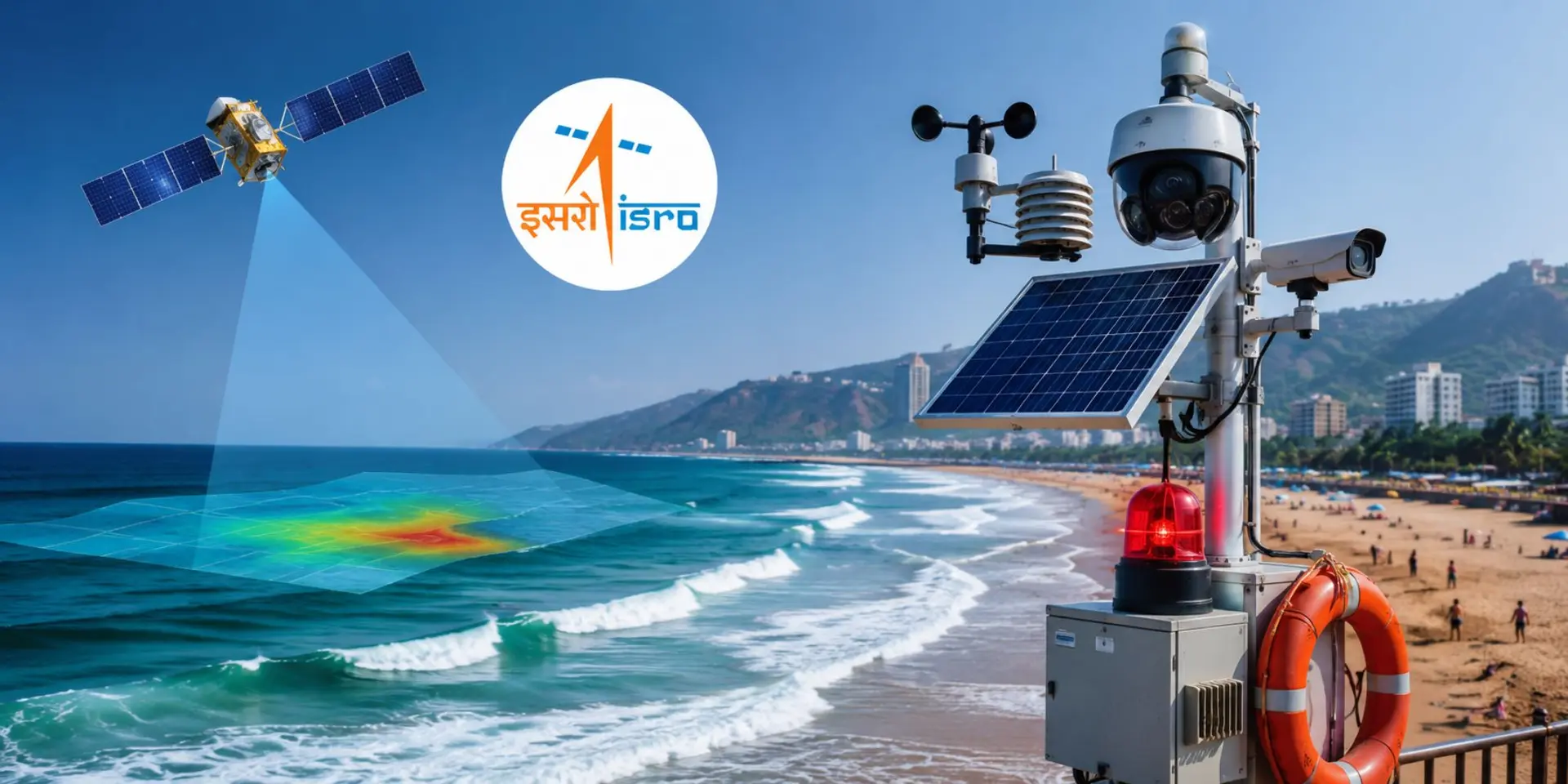 ISRO, Andhra University build AI system to warn beach visitors
