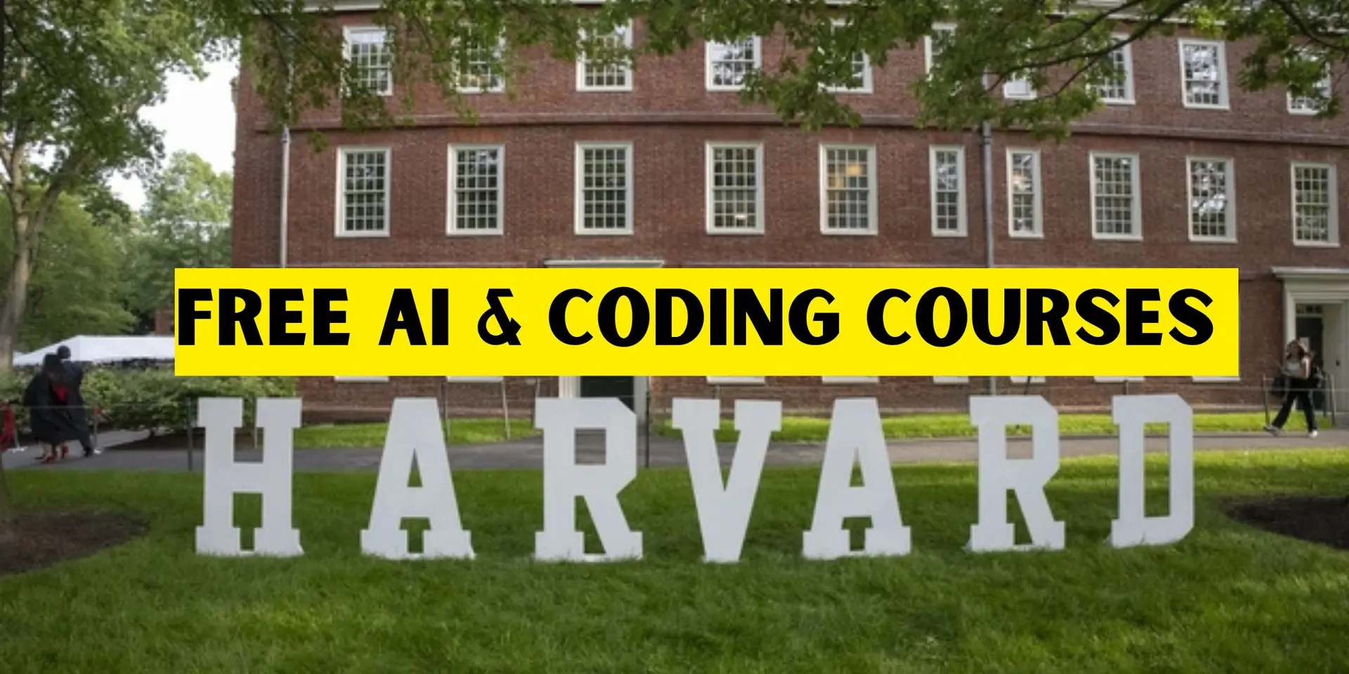 Harvard expands access to free AI and coding courses online